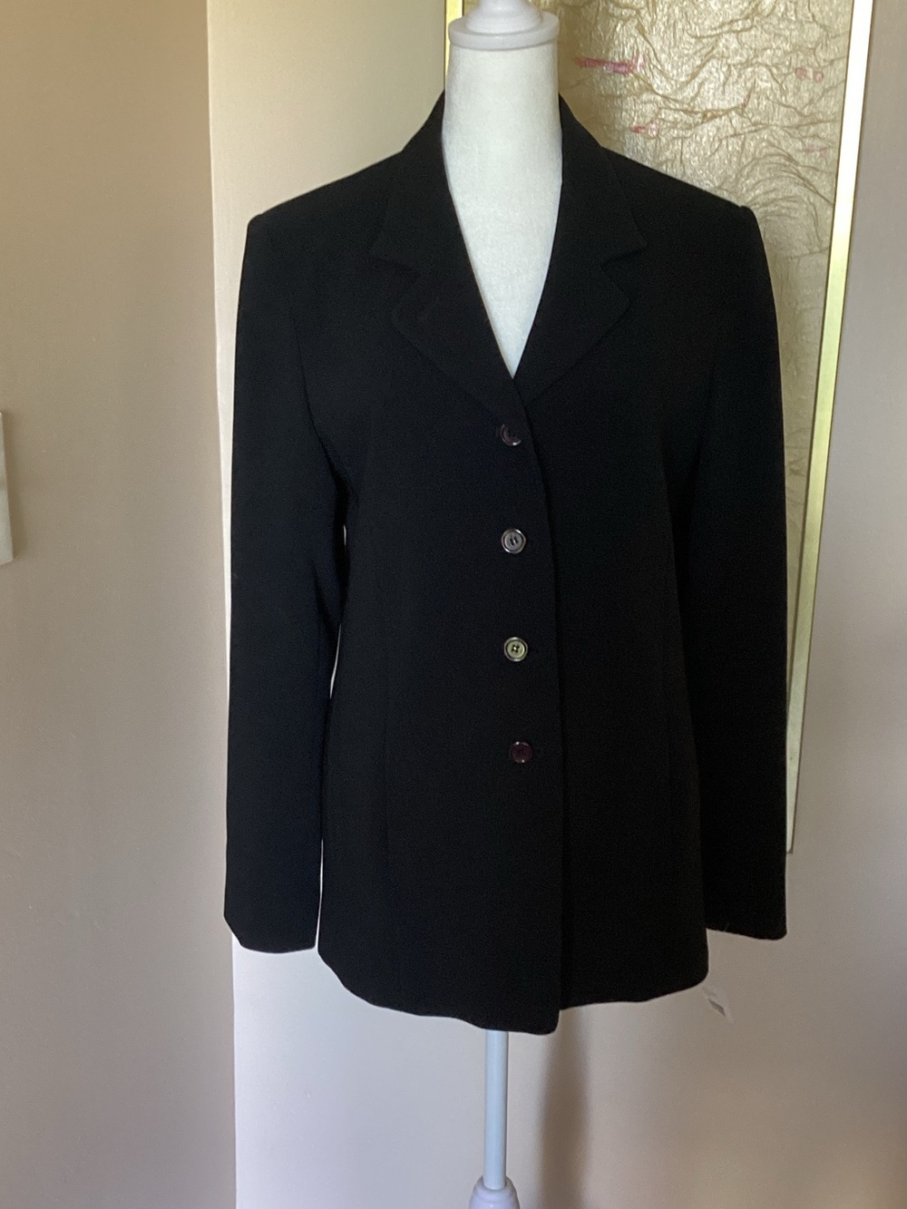 Women's Black Tailored Blazer Jacket